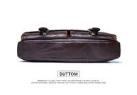 Leather Briefcase for 13inch Laptop