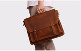 Men's Genuine Leather Briefcase