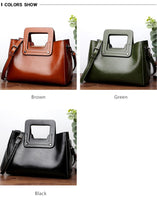 Genuine Leather Tote Bag