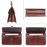 Pure Leather Laptop Bag 15.6"