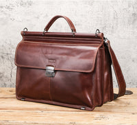 Pure Leather Laptop Bag 15.6"