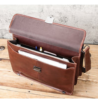 Pure Leather Laptop Bag 15.6"