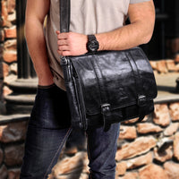 Leather Briefcase for 13inch Laptop