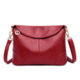 Leather Handbag Messenger Bag