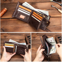 Genuine Leather Men Wallet