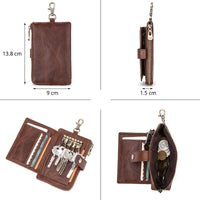 Genuine Leather Car Keys Holder