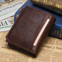 Genuine Leather Men Wallet