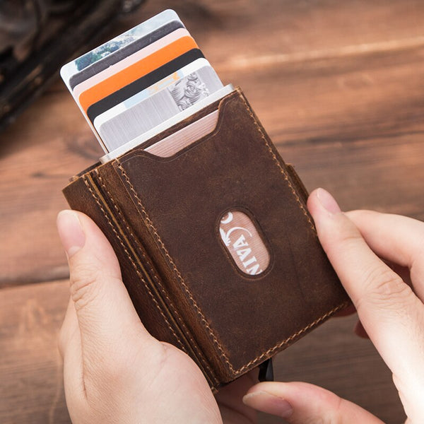 Pure Leather Credit Card Holder