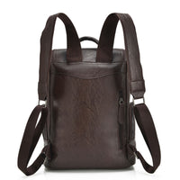 Shoulder Leather Backpack Bag