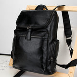 Shoulder Leather Backpack Bag