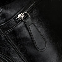 Shoulder Leather Backpack Bag