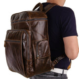 Fashion Genuine Leather Backpack Bag